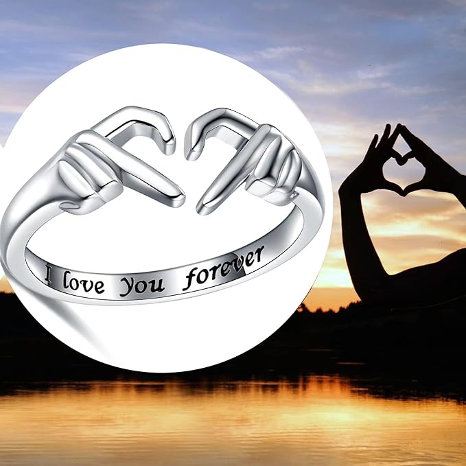 2x1 Infinity-Bond-Ringe ♾️❤️