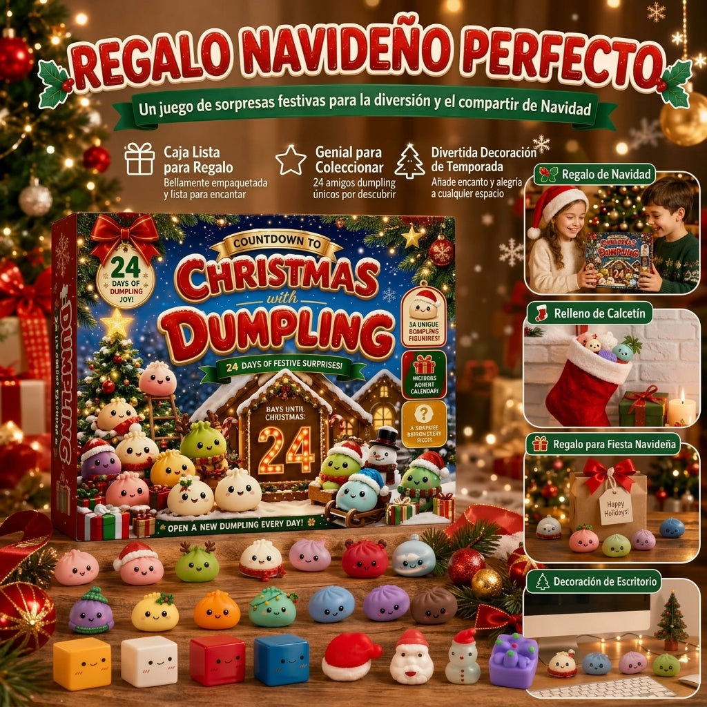 🎄 Calendario de Adviento de DUMPLINGS Adorables