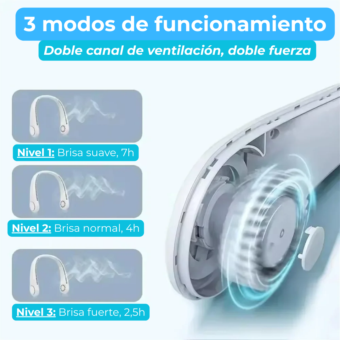 VENTILADOR DE CUELLO FreshHalo 2025