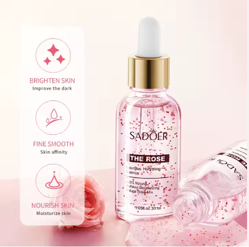 Esencia Facial Hidratante de Rosa