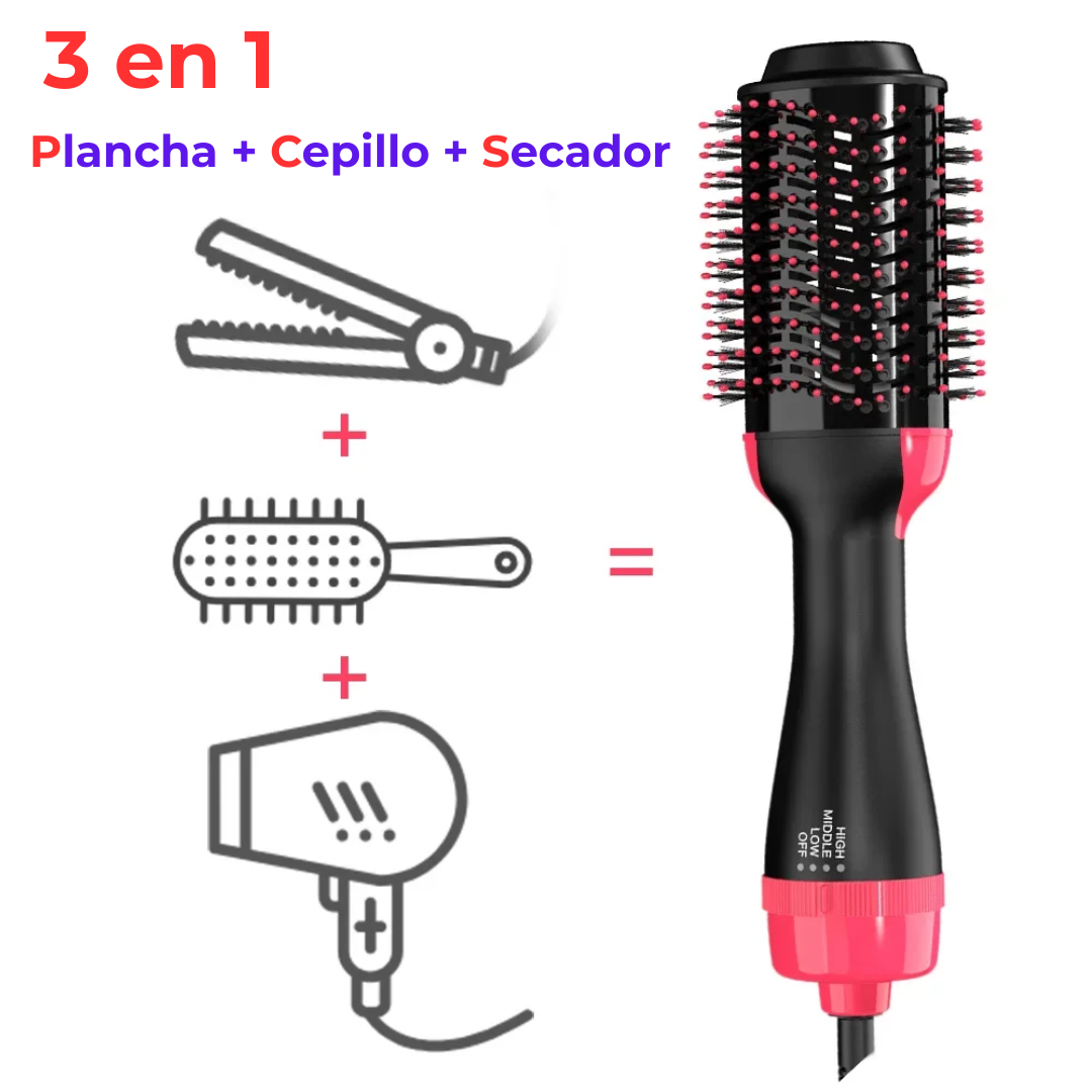 Turbobürste 3-in-1-Haartrockner