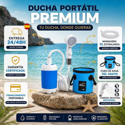 AquaGo™ - Dúchate donde quieras