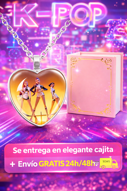 Collar Corazón K-POP – ❤️  Un detalle que realmente emociona