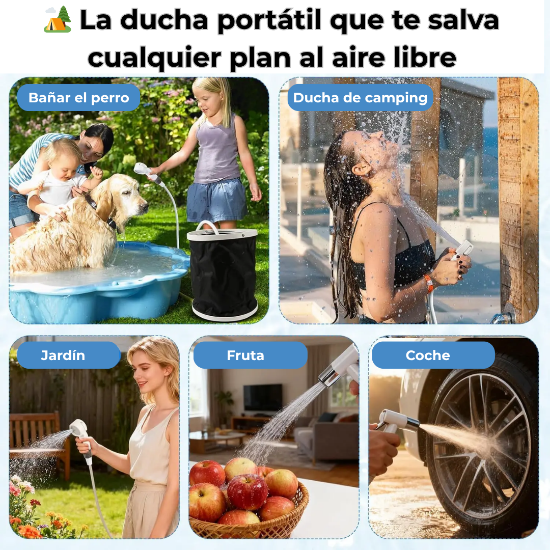 AquaGo™ – Ducha Portátil Premium