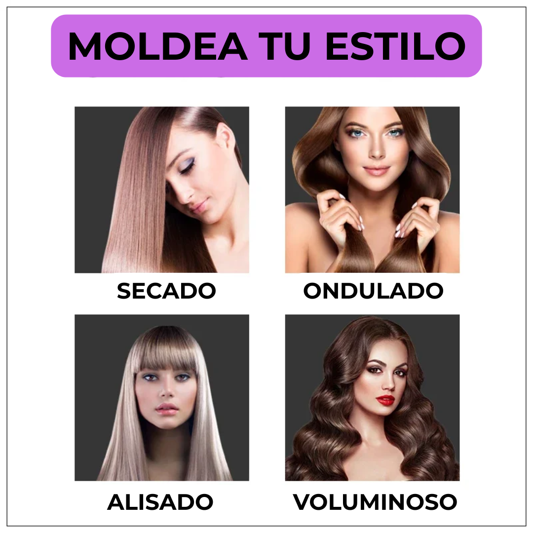 Turbobürste 3-in-1-Haartrockner