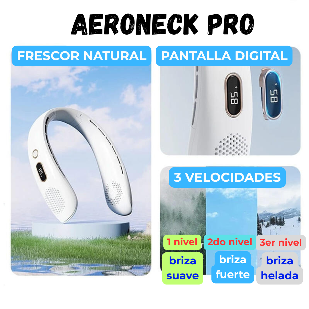 Ventilador de Cuello AERONECK PRO