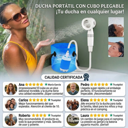 AquaGo™ - Dúchate donde quieras