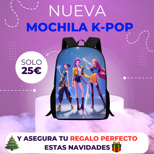Mochila K-Pop Hunters🧡