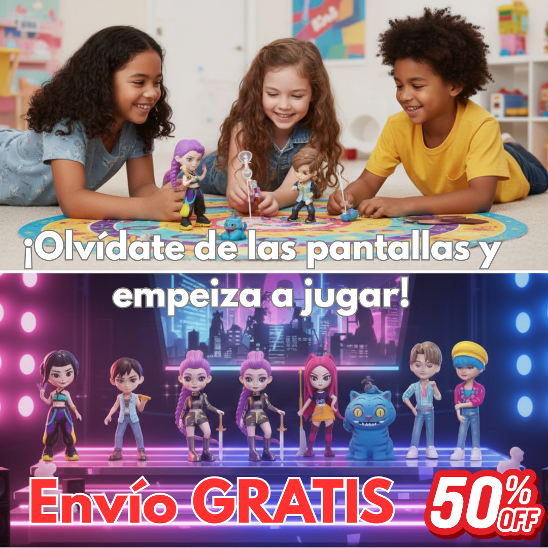 Figuras Coleccionables K-Pop Demon Hunters