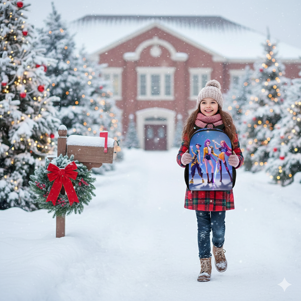 Mochila K-Pop Hunters🧡