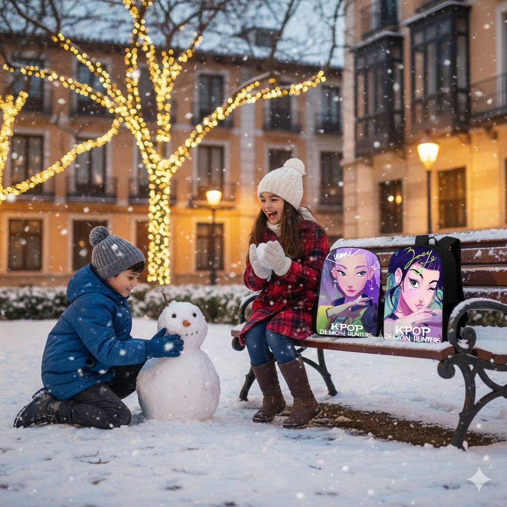 Mochila K-Pop Hunters🧡