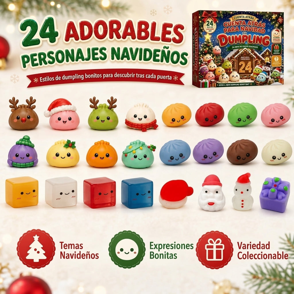 🎄 Calendario de Adviento de DUMPLINGS Adorables