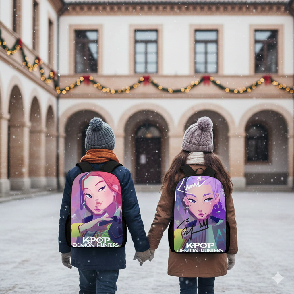 Mochila K-Pop Hunters🧡