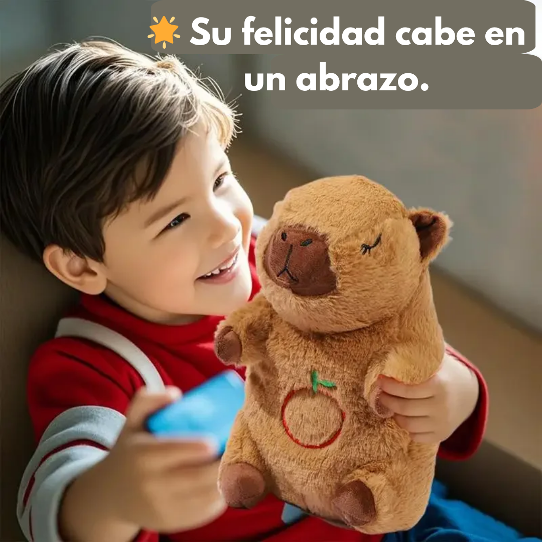 Peluche Kapibara + bolsita + envío GRATIS!!