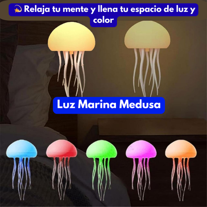 💙 Luz Marina Medusa™— Lámpara decorativa ambiental