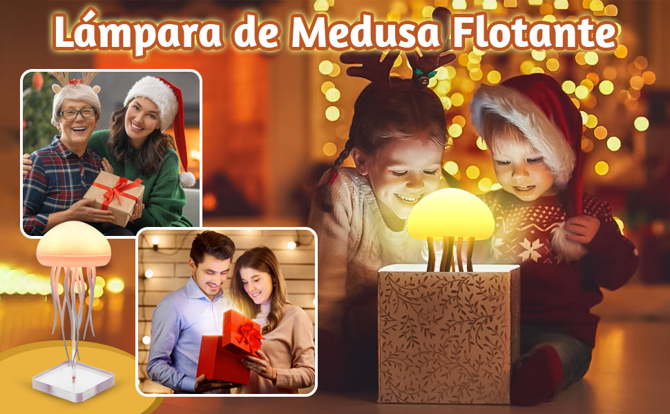 💙 Luz Marina Medusa™— Lámpara decorativa ambiental