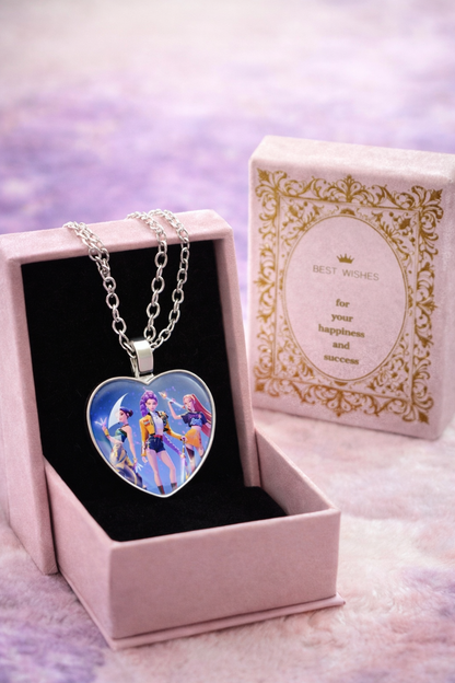 Collar Corazón K-POP – ❤️  Un detalle que realmente emociona