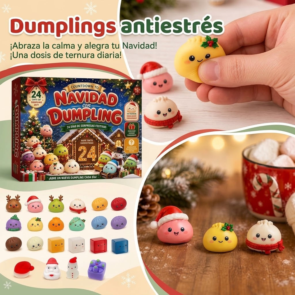 🎄 Calendario de Adviento de DUMPLINGS Adorables