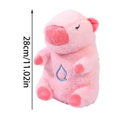 Peluche Kapibarín rosa + bolsita + envío GRATIS!!