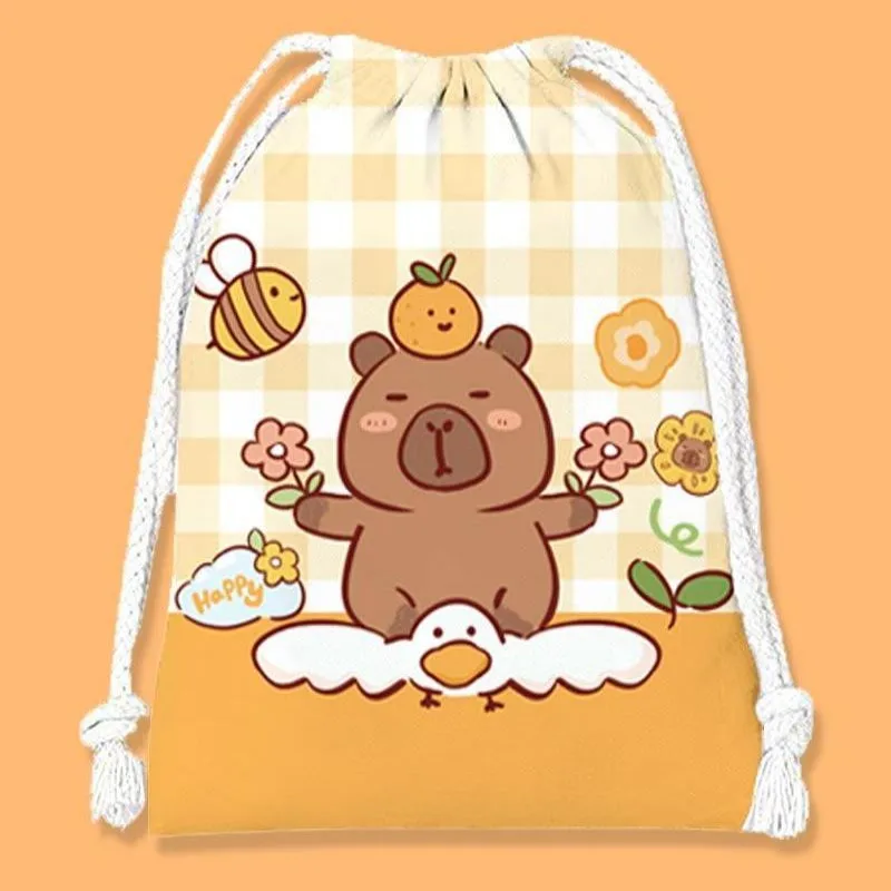 Peluche Kapibara + bolsita + envío GRATIS!!