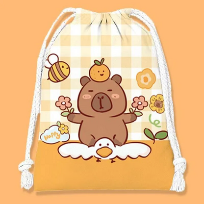 Peluche Kapibara + bolsita + envío GRATIS!!