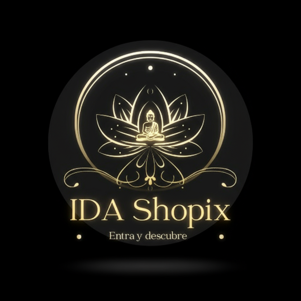Logo IDA Shopix optimizado para fondo negro