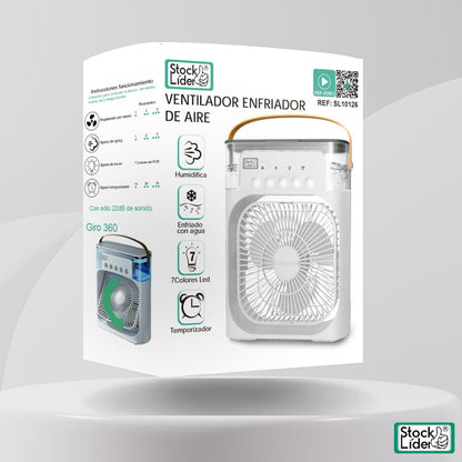 Mini aire acondicionado 4 en 1 ChillBox Pro