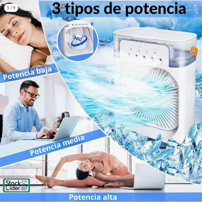 Mini aire acondicionado 4 en 1 ChillBox Pro
