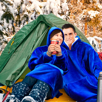 Bata-manta AbrazoPolar con capucha